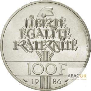 100 Francs Argent Liberté