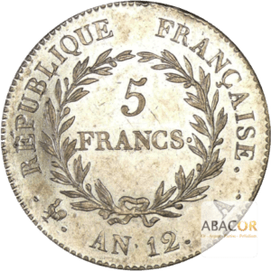 5 Francs Bonaparte 1er Consul